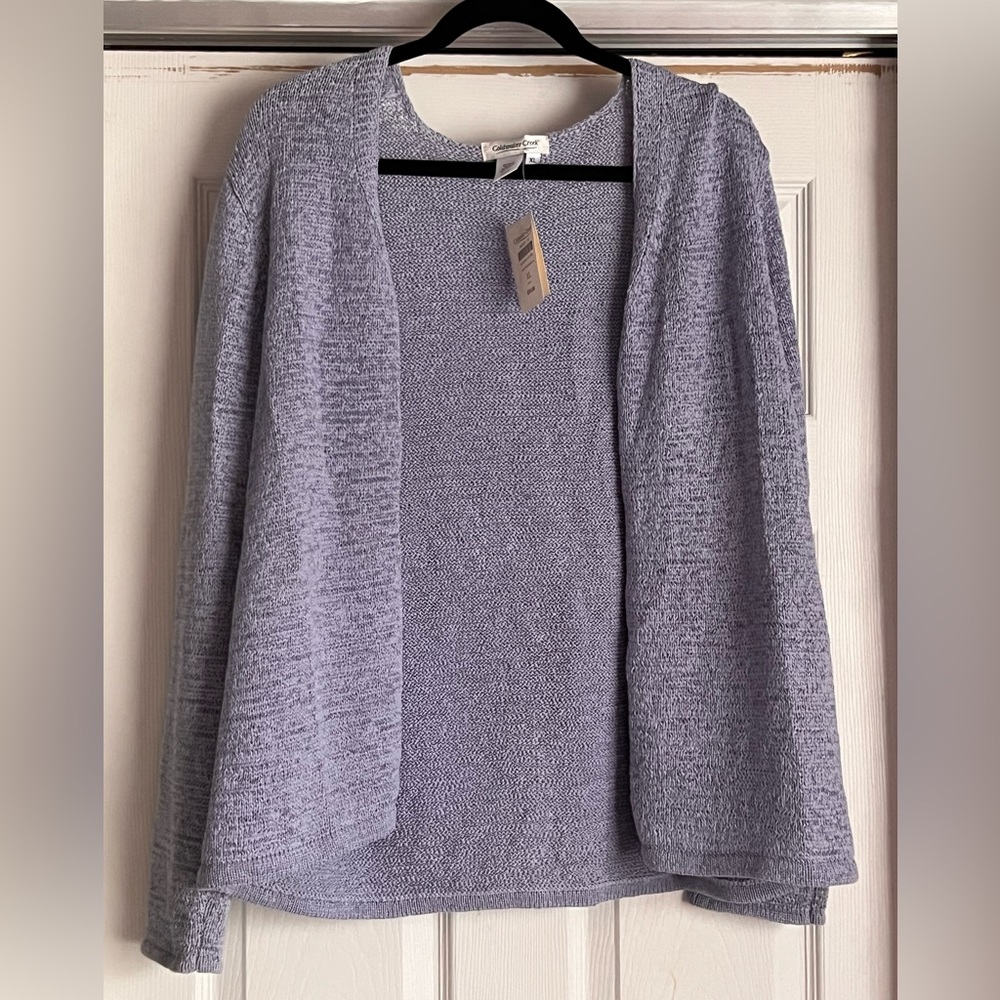 Super cute purple/blue cardigan